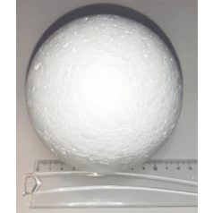 Hungarocell gömb 110 mm alap kellék.. Kreatív kellék.