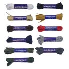 Lapos cipőfűző 110 cm többféle színben, 6 fűzőlyukas cipőbe.  (20 pár/csomag)