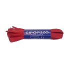 Lapos cipőfűző 110 cm többféle színben, 6 fűzőlyukas cipőbe.  (20 pár/csomag)