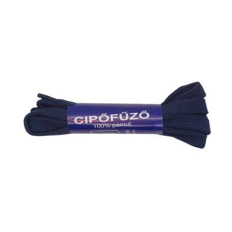 Lapos cipőfűző 110 cm többféle színben, 6 fűzőlyukas cipőbe.  (20 pár/csomag)