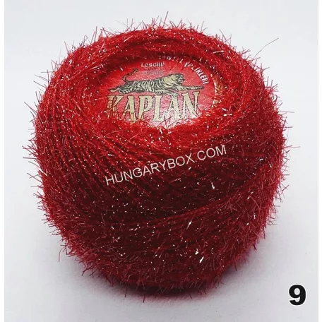 Horgolócérna "szőrös" lurex szállal, több színben választható. Atlas/Kaplan. 20 gr /gombolyag