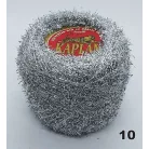 Horgolócérna "szőrös" lurex szállal, több színben választható. Atlas/Kaplan. 20 gr /gombolyag