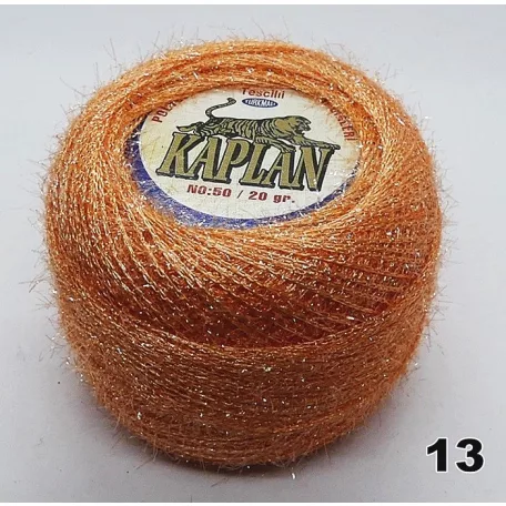 Horgolócérna "szőrös" lurex szállal, több színben választható. Atlas/Kaplan. 20 gr /gombolyag