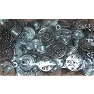 Farmergomb 19 mm, ( WWS felirat) ezüst vagy antik, MAXI . 74 Ft/db (50 db/csomag)