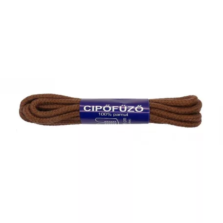 Cipőfűző 110 cm vastag hengeres. (10 pár/csomag)