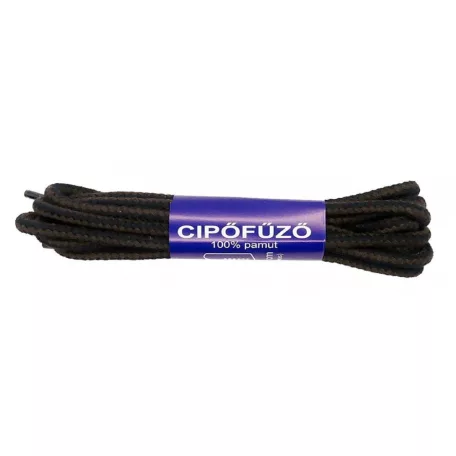 Cipőfűző 110 cm vastag hengeres. (10 pár/csomag)