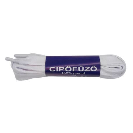 Lapos cipőfűző 140 cm, többféle színben, 8 fűzőlyukas cipőbe.(10 pár/csomag)
