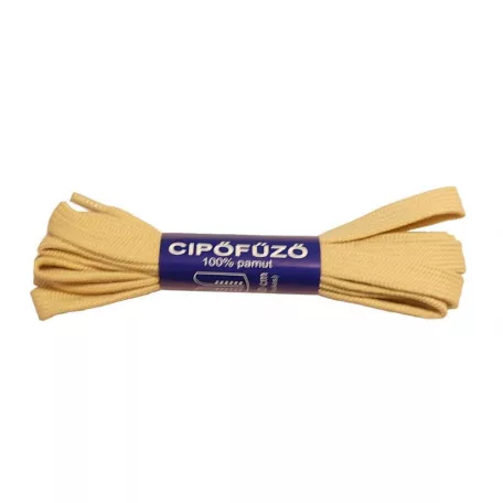 Lapos cipőfűző 140 cm, többféle színben, 8 fűzőlyukas cipőbe.(10 pár/csomag)
