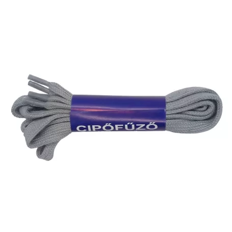 Lapos cipőfűző 140 cm, többféle színben, 8 fűzőlyukas cipőbe.(10 pár/csomag)