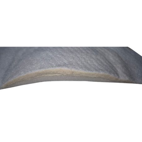 Válltömés, vállpárna, tűnemezelt, fehér csak 18 mm vastagságú, F1-es, 1 pár