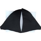 Válltömés, vállpárna, tűnemezelt, fekete 13 mm vékony vagy 18 mm vastag, F1-es,  1 pár