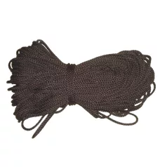   Redőnyzsinór 5 mm,barna, árnyékolástechnikai kellék.  (50 m) 