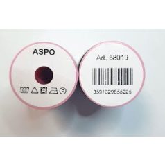   Gépcérna ASPO 120-as vastagságú 500 m fehér vagy fekete 100 % poliészter, 1 db   Amann 58019