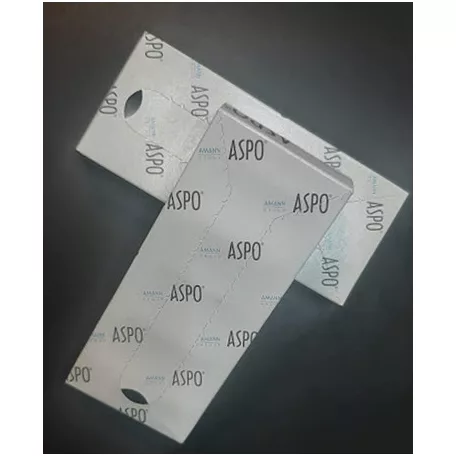 Gépcérna ASPO 120-as 100 % poliészter  500 méter/ orsó. Fehér vagy fekete.  Art. 58019.  5x500 méter / doboz 
