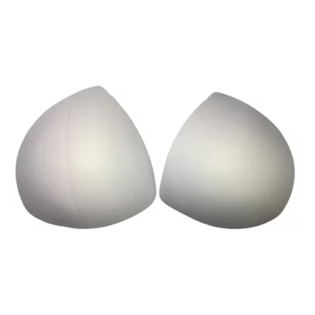 Mellkúp melltartóhoz push up nélküli, "A" fazon, fehér. Több méretben. 