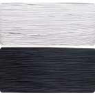 Gumizsinór 2 mm -es hengeres, fehér vagy fekete, kalapgumi  ( 50 méter)