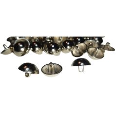   Pitykegomb fém 13-15 mm   ezüst réz színű, könnyített gomb.  (50 db/cs) Szállítmánytól függ. (24-es)