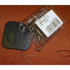   Acél gombostű 6 (30 mm x 0,6 mm) nikkel.  25 gr/doboz. kb 300 db/doboz ( 22110596) Kemény acél 