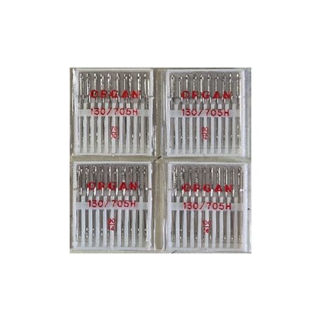 Háztartási varrógéptű ORGAN STANDARD 70-80-90-100-as méretekben. (10 db/levél) 130/705 H, 