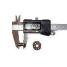 Varrógép orsó fém, háztartási varrógépekhez  " széles" 10 db / csomag