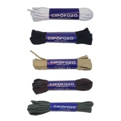   Lapos cipőfűző 220 cm, 12 fűzőlyukas cipőbe  10 pár/csomag