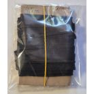 Méteres cipzár RT0-ás (3-as) fekete, 4,4 méter (maradék)