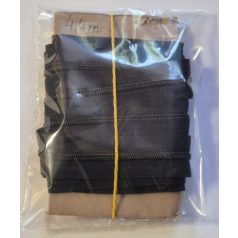   Méteres cipzár RT0-ás (3-as) fekete, 4,4 méter (maradék)