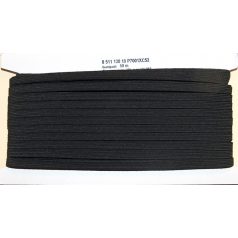   Gumipertli 8 mm erősített gumiszalag fehér vagy fekete színben, (12 szálas ) ( 50 méteres) Gatyagumi.