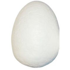 Tojás alakú dekorációs hungarocell 47x68 mm ( 20 db/cs)