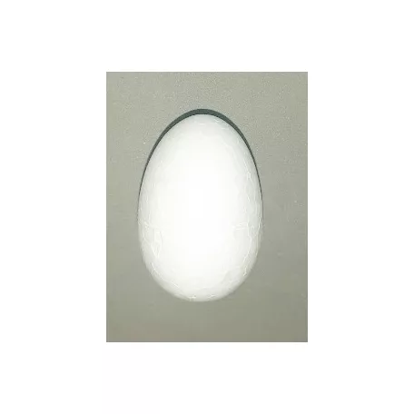 Tojás alakú dekorációs hungarocell 47x68 mm ( 20 db/cs)