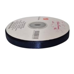   Szatén szalag 6 mm széles, sötétkék (Blue Notte) 50 m / orsó