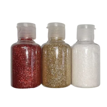 Csillámporok, többféle színben, 50 g / üveg. Glitter por. Kreatív kellék. Karácsonyi dekoráció