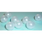 Dobozos tekla gyöngy  6 mm,  fehér gyöngy kb: 650 db / csomag . Fűzhető gyöngyök