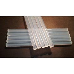   Ragasztórúd, ragasztópatron átlátszó 11,3 mm x 200 mm.  Prémium minőség.