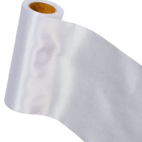 Szatén szalag  12 cm széles, 10 méter egyoldalas, többféle színben. 