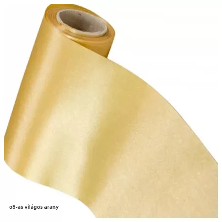 Szatén szalag 15 cm széles több színben, (10 méteres) Esküvői, ünnepi dekorációs kellék. 