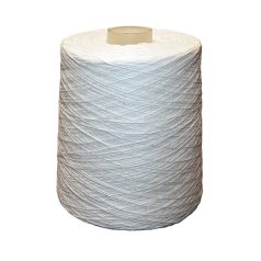   Zsákvarró cérna 1 kg  erős poliészter (PES). Fehér színű cc.1 mm-es cérna. 