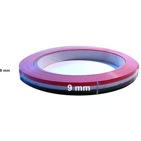 Nemzeti szalag PVC tapadószalag  9 mm-es, (66 méteres)