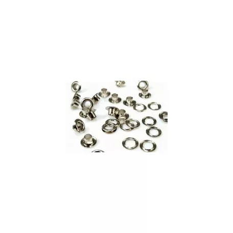 Ringli karika 4 mm, réz alapú, ezüst színű. (100 db/csomag)