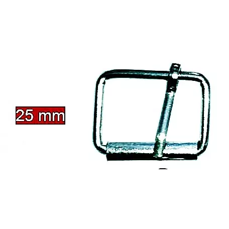 Táskacsat "pörgős" csat, nikkel ezüst színű, bújtató méret: 25 mm,5 db-tól