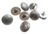 Ezüst, fémhatású gomb önmagában mintás, hátul varrós füles. Ø 18 mm. 38 Ft/db (min. 10 db-tól) Ezüst, fémhatású gomb önmagában mintás, hátul varrós füles. Ø 18 mm. 38 Ft/db (min. 10 db-tól)