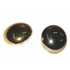   Pitykegomb műanyag 13 mm (20-as méret)  arany vagy ezüst.  100 db /csomag ( nagy kiszerelés)