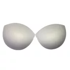 Mellkúp melltartóhoz push up -os, "mandula" forma fehér, testszín, fekete 65-90 méret