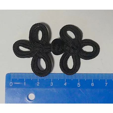 Kész paszomány gombolás 6 cm hosszú.  6 pár -tól