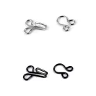  Párizsi kapocs 1 -es méret (15+14 mm) ezüst vagy fekete 10 db/csomag ( kicsi csomag )