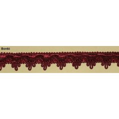 Cakkos szegő szalag 25 mm bordó (03) 25 méter