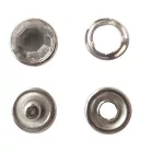 Baby patent strasszköves, 10,5 mm-es, (100 szett/cs)