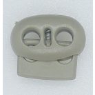 Zsinór összehúzó szabályozó rugós "malacka" 3-4 mm-es zsinórhoz. ( 100 db / csomag)