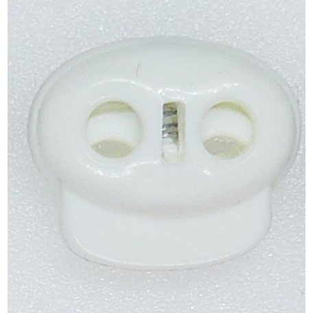 Zsinór összehúzó szabályozó rugós "malacka" 3-4 mm-es zsinórhoz. ( 100 db / csomag)