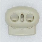 Zsinór összehúzó szabályozó rugós "malacka" 3-4 mm-es zsinórhoz. ( 100 db / csomag)